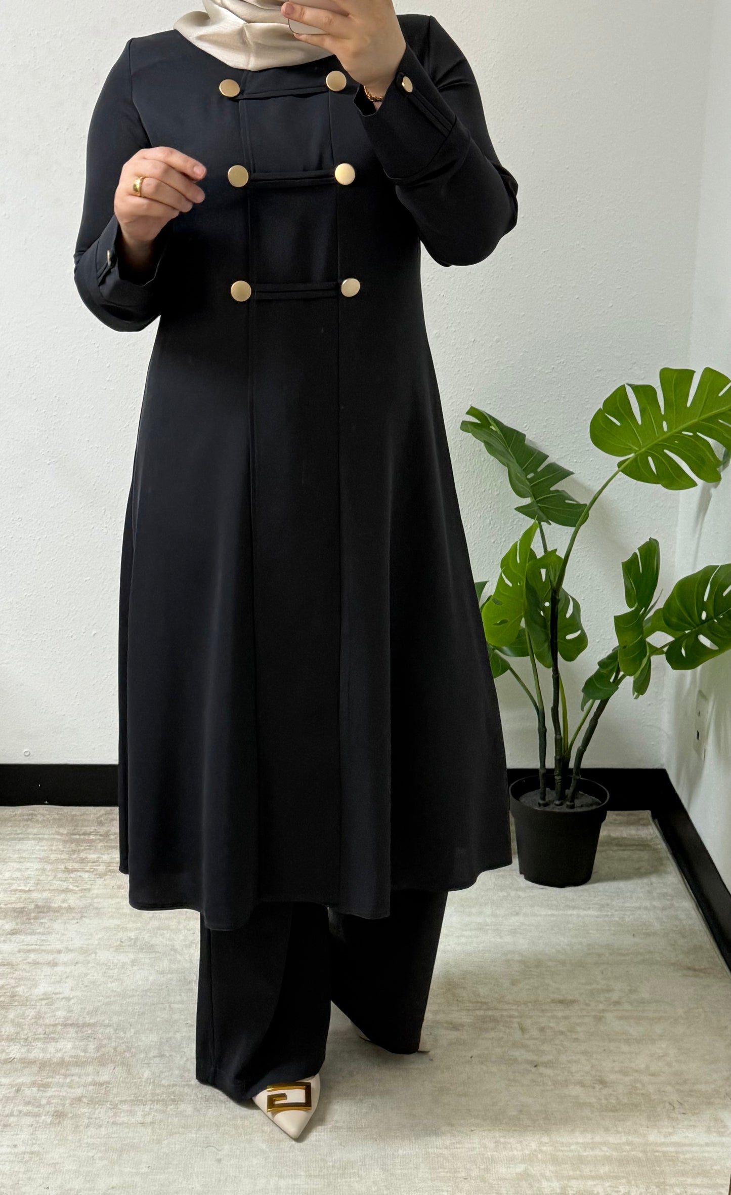 Copper Button Accent Set