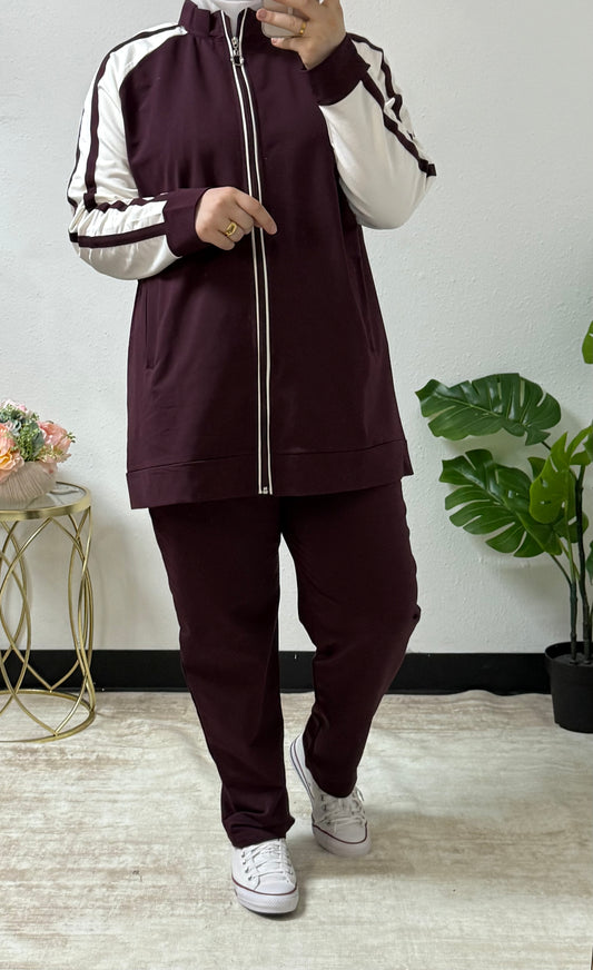 Sporty Cotton Sweat-Set