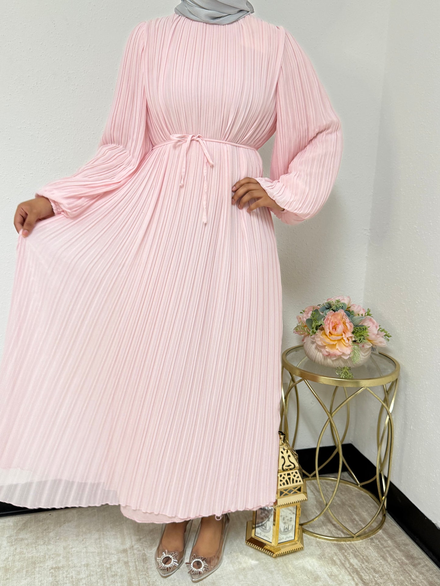 Modest Crinkle Dress