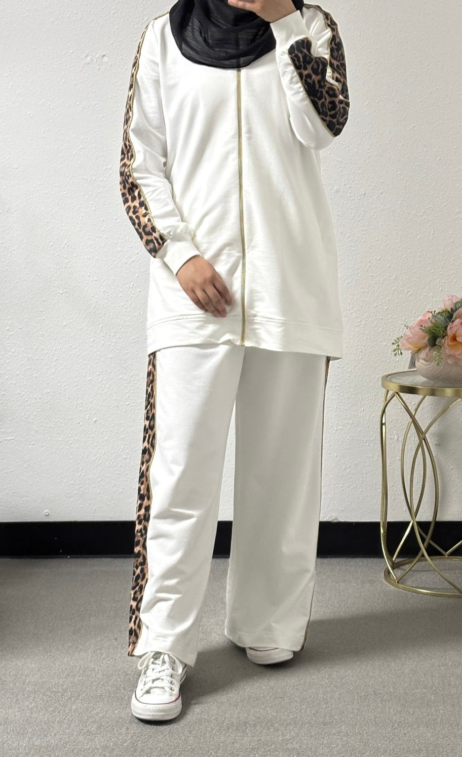 Leopard print set