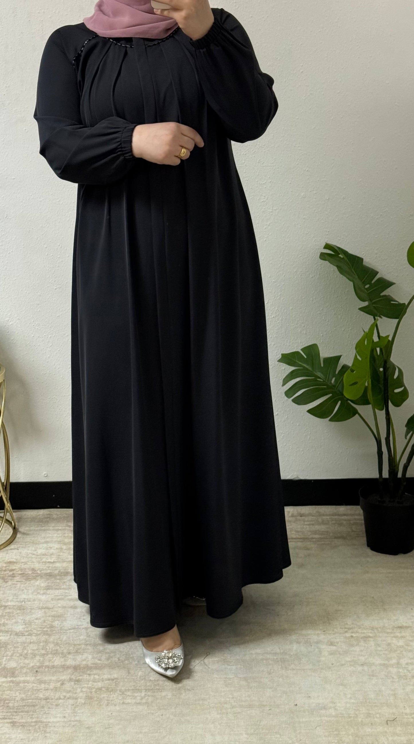 Beaded Lined Abaya