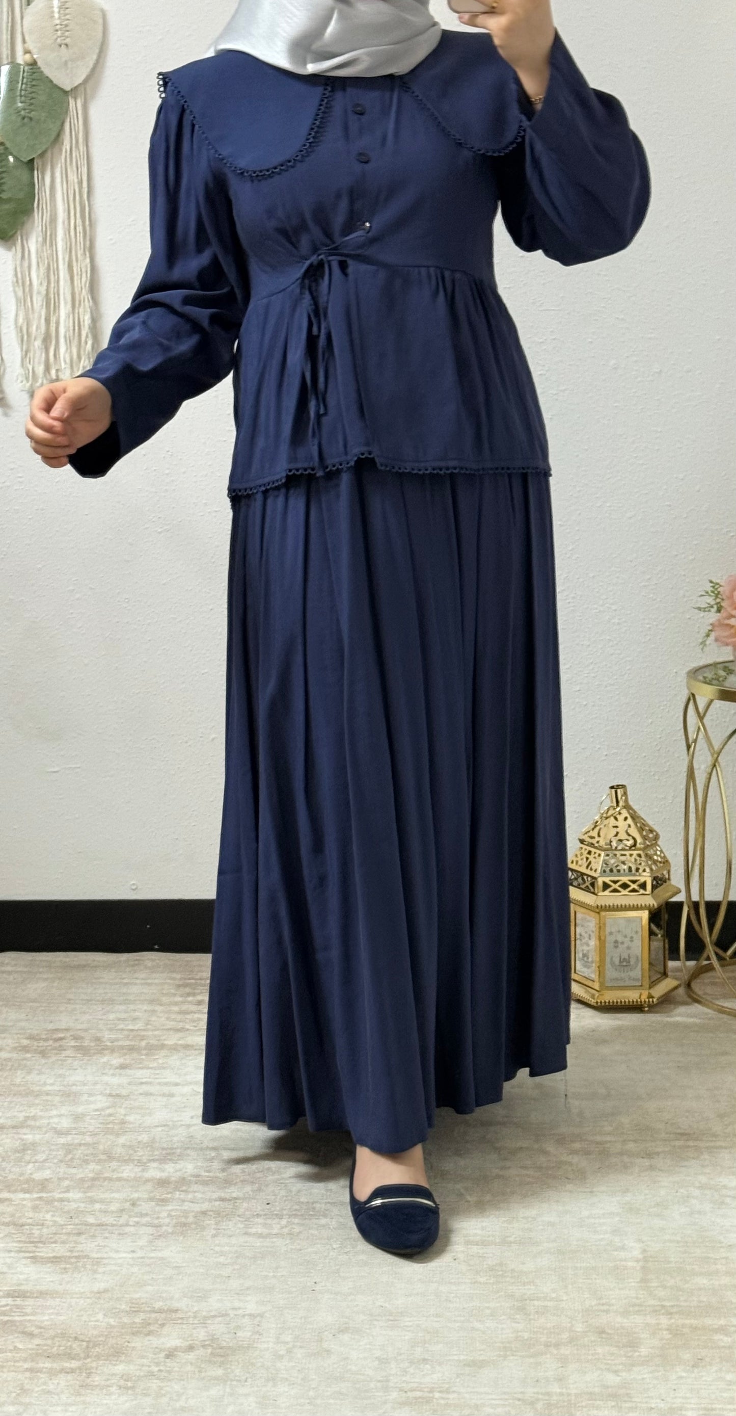 Two-Piece Vintage Style Set