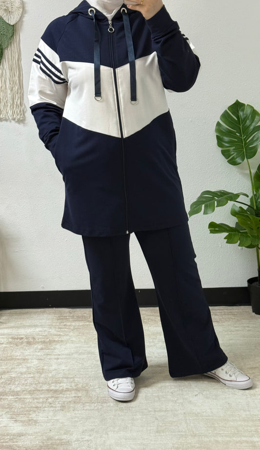 Minimalist Stripe Tracksuit