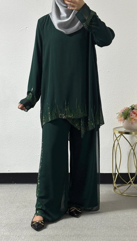 Modern chiffon set