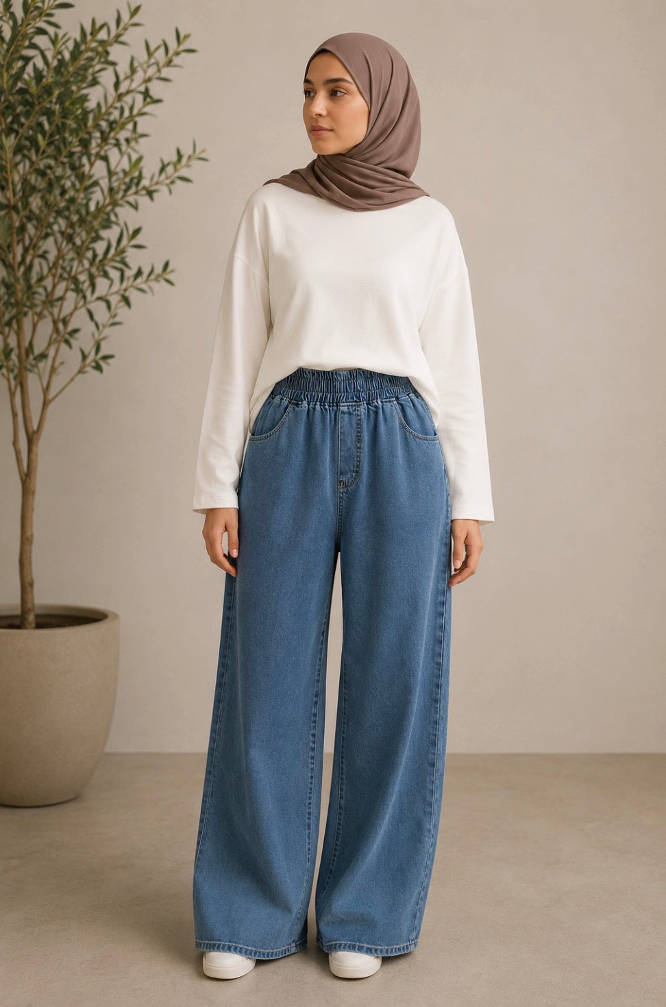 Pants Wide(Denim)