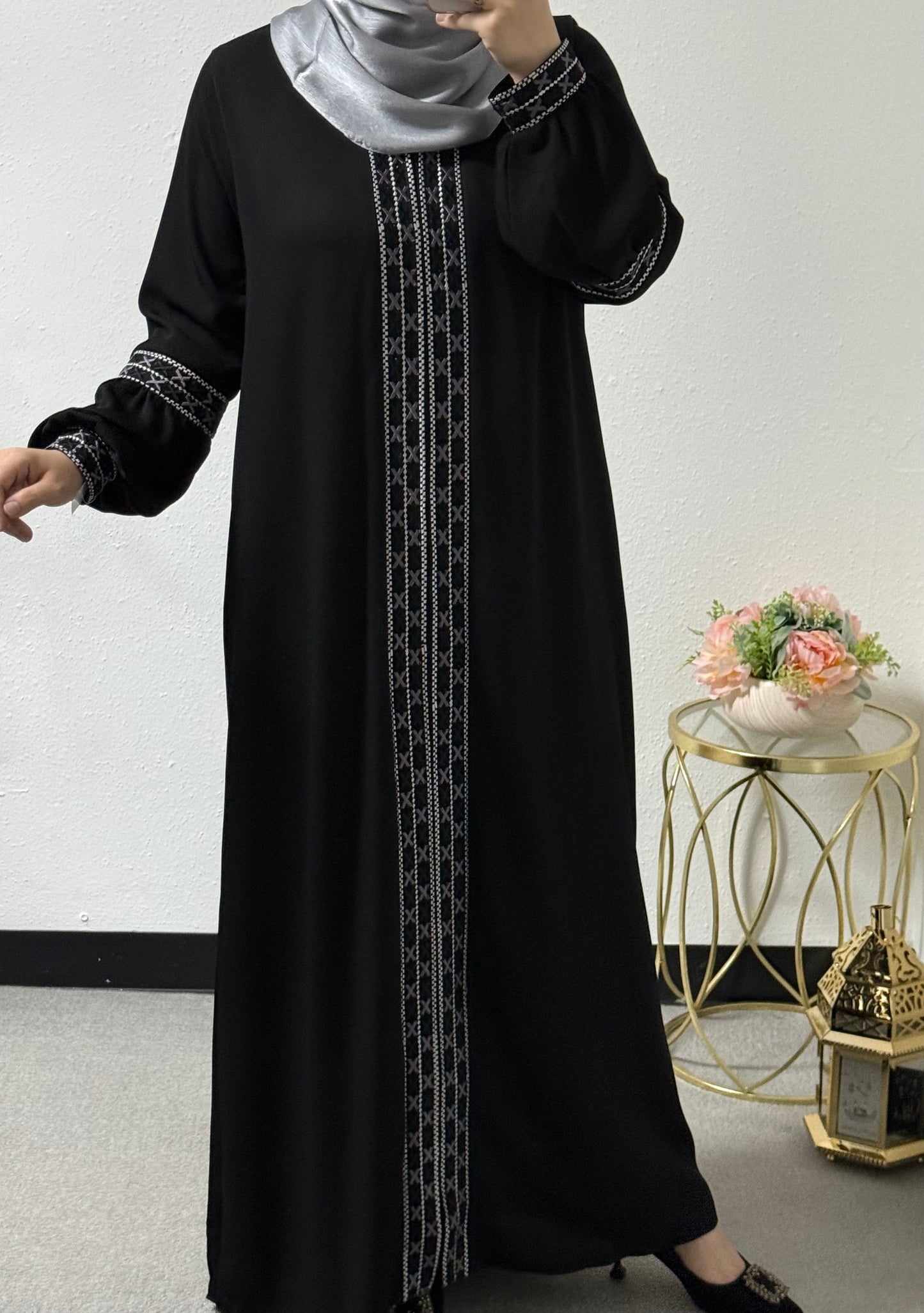 Plus size abaya