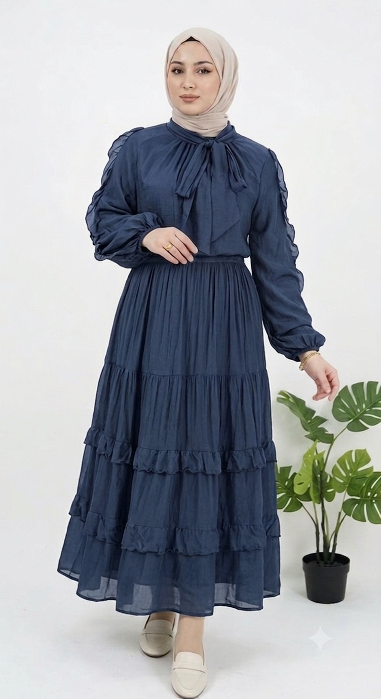 Linen Ruffled Set