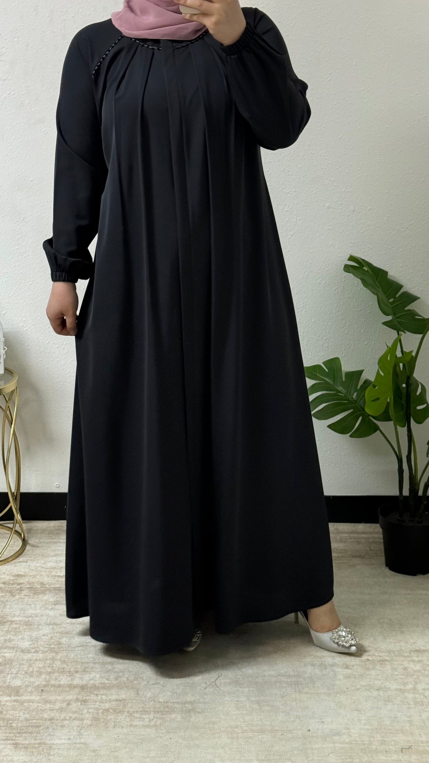 Beaded Lined Abaya