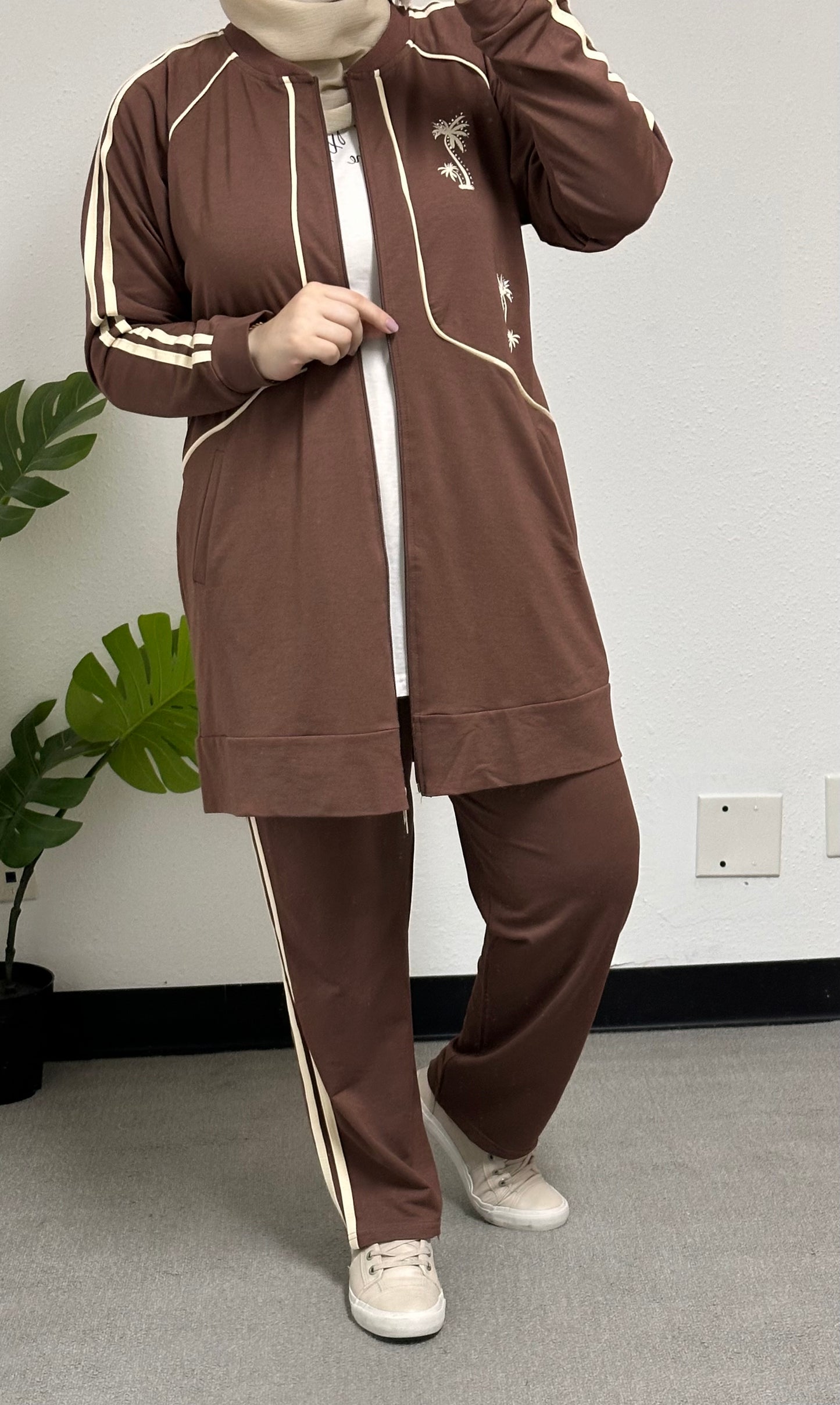 Three piece tracksuit set