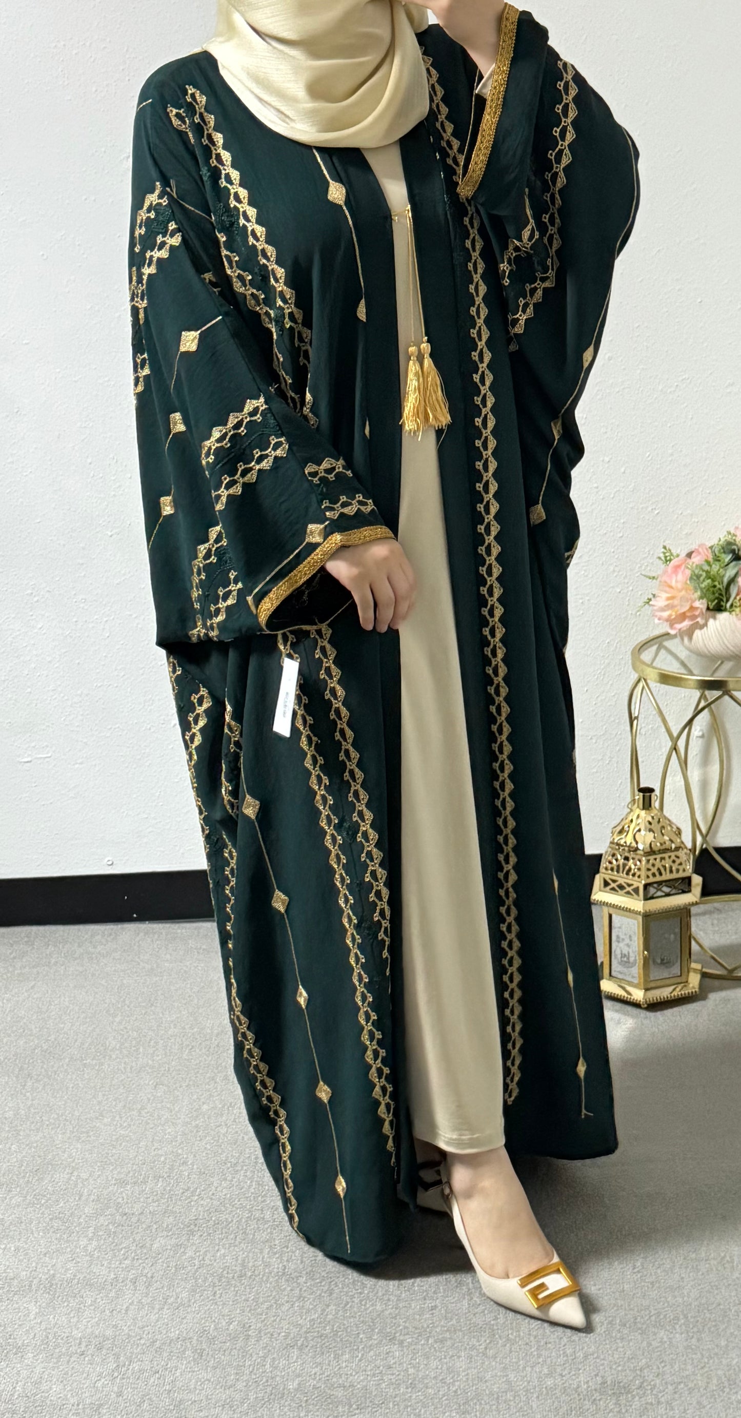 Ramadan Embroidered Abaya