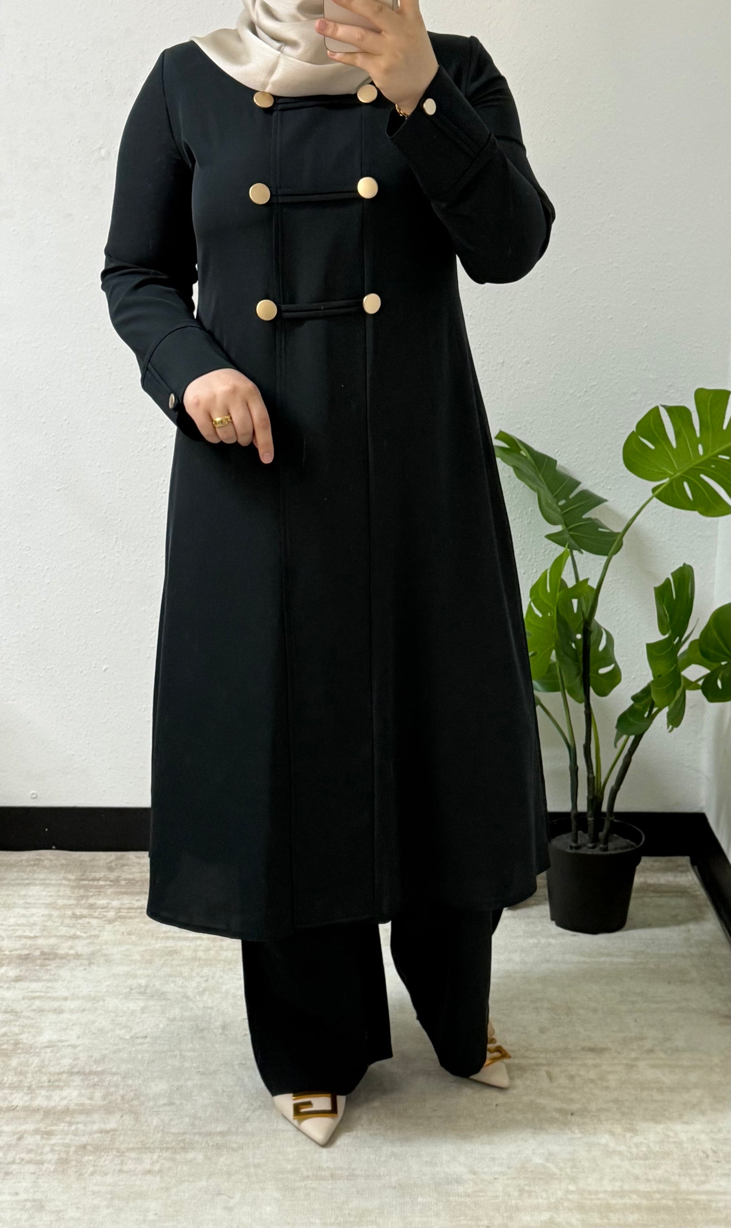 Copper Button Accent Set