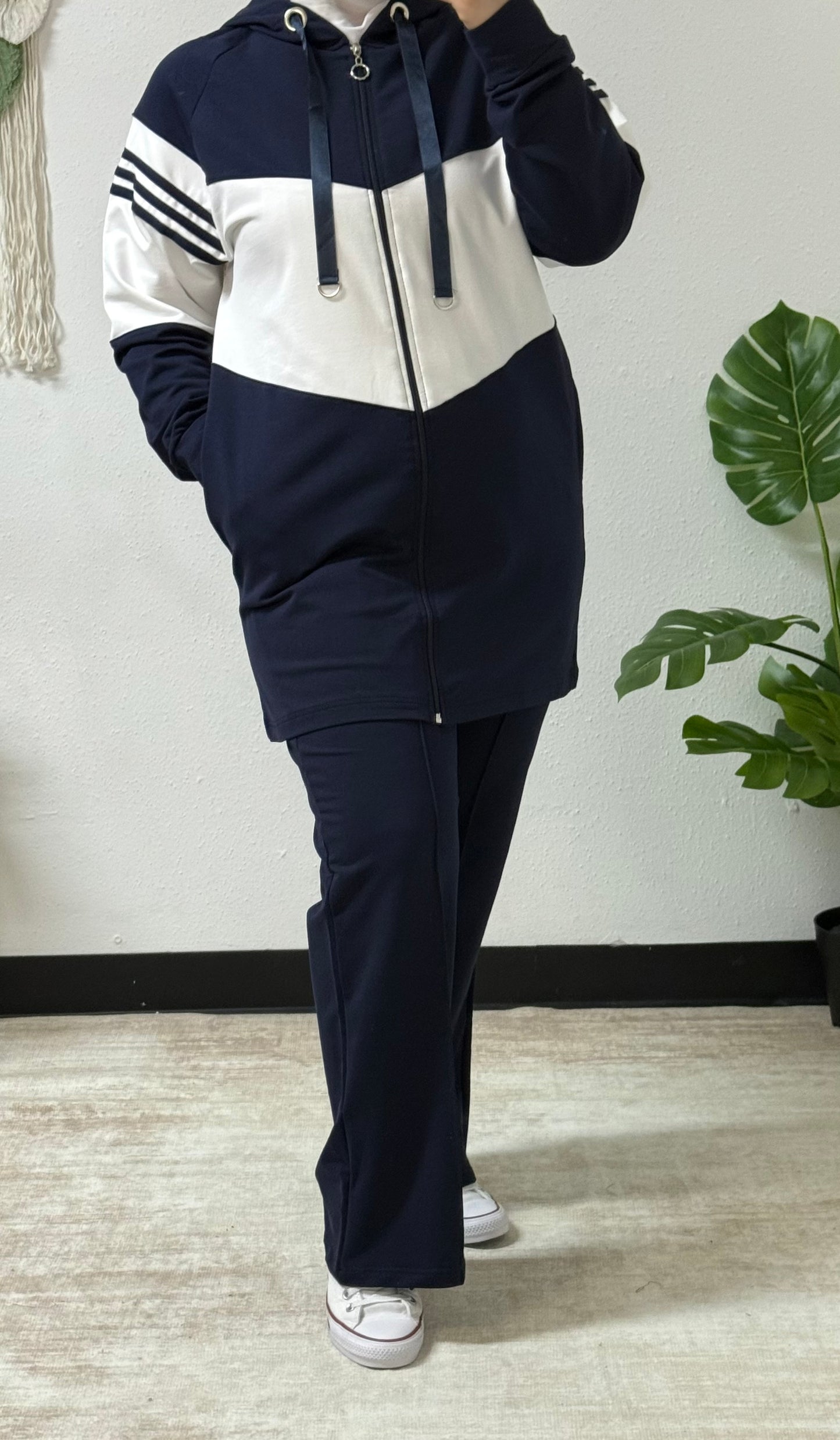 Minimalist Stripe Tracksuit