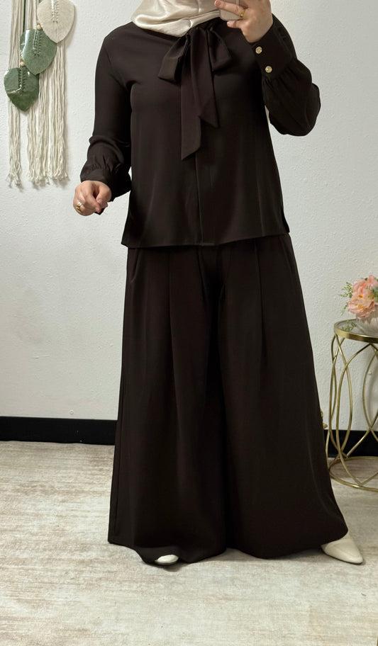 Two-pcs neck tie set