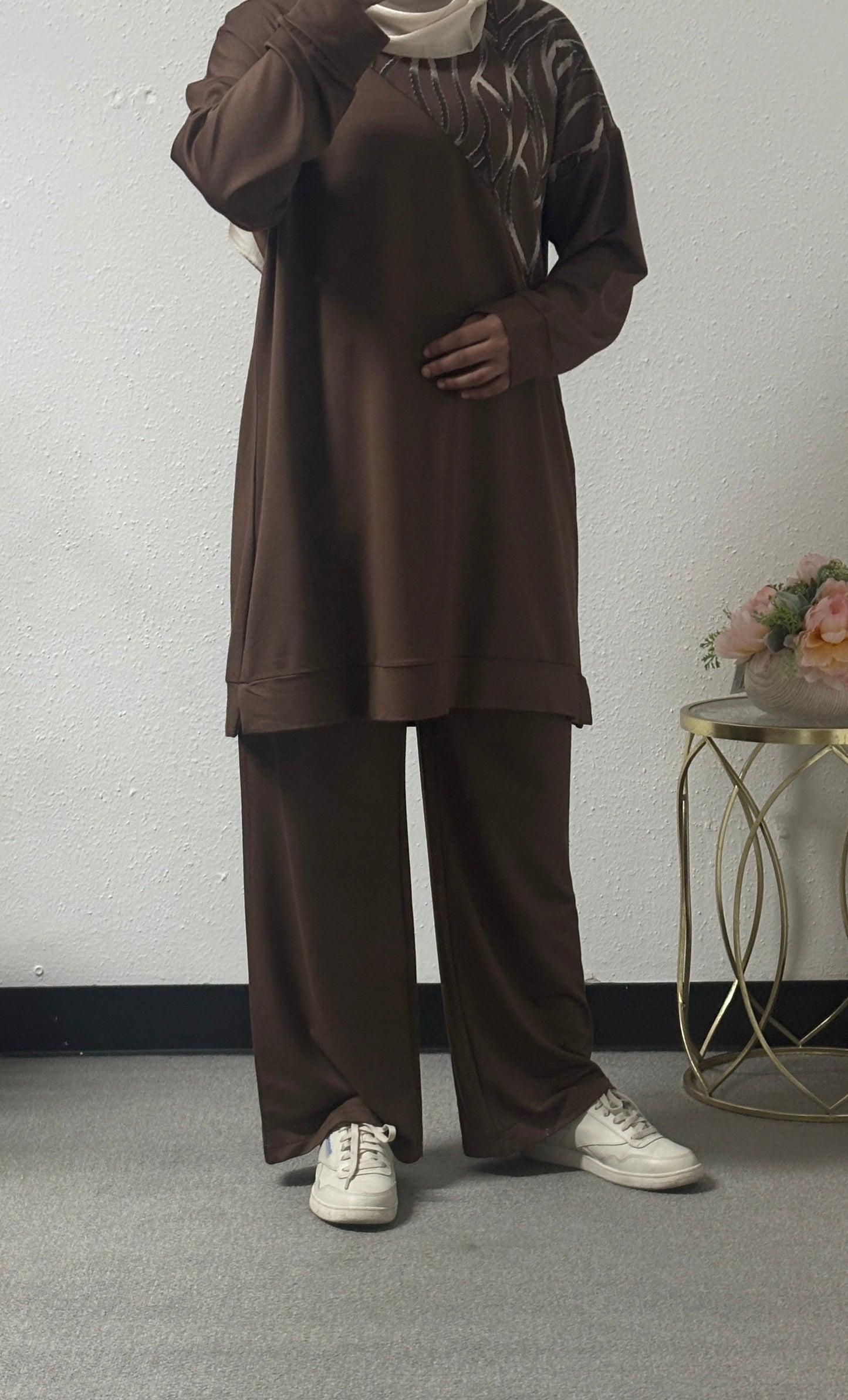Two piece printed set