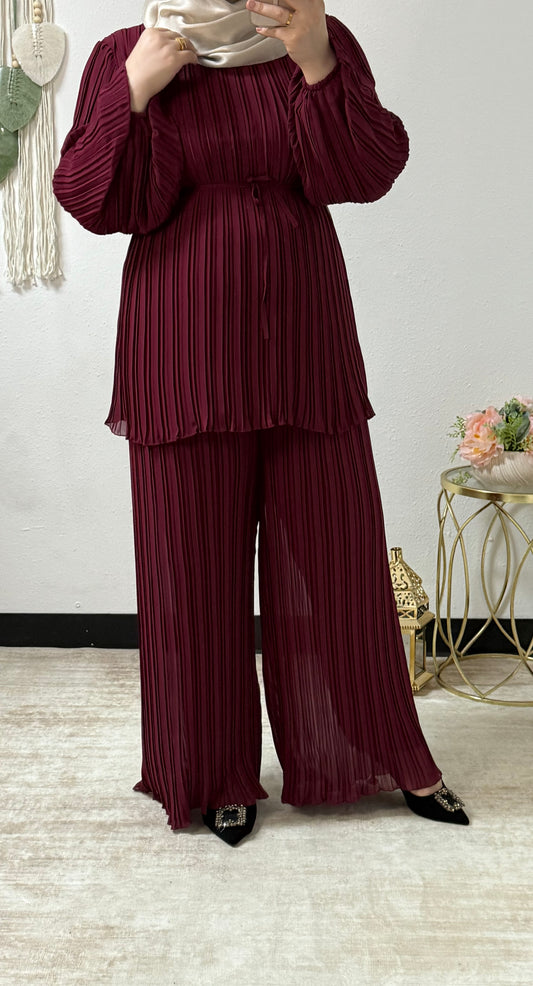 Fully Pleated Classic Set