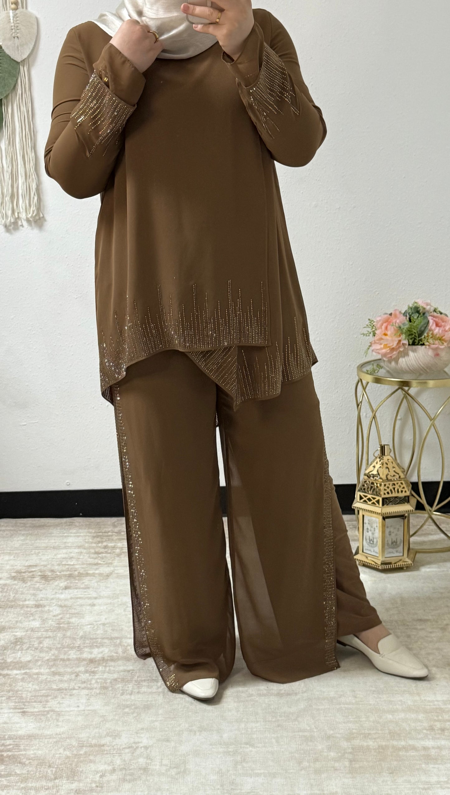 Modern chiffon set