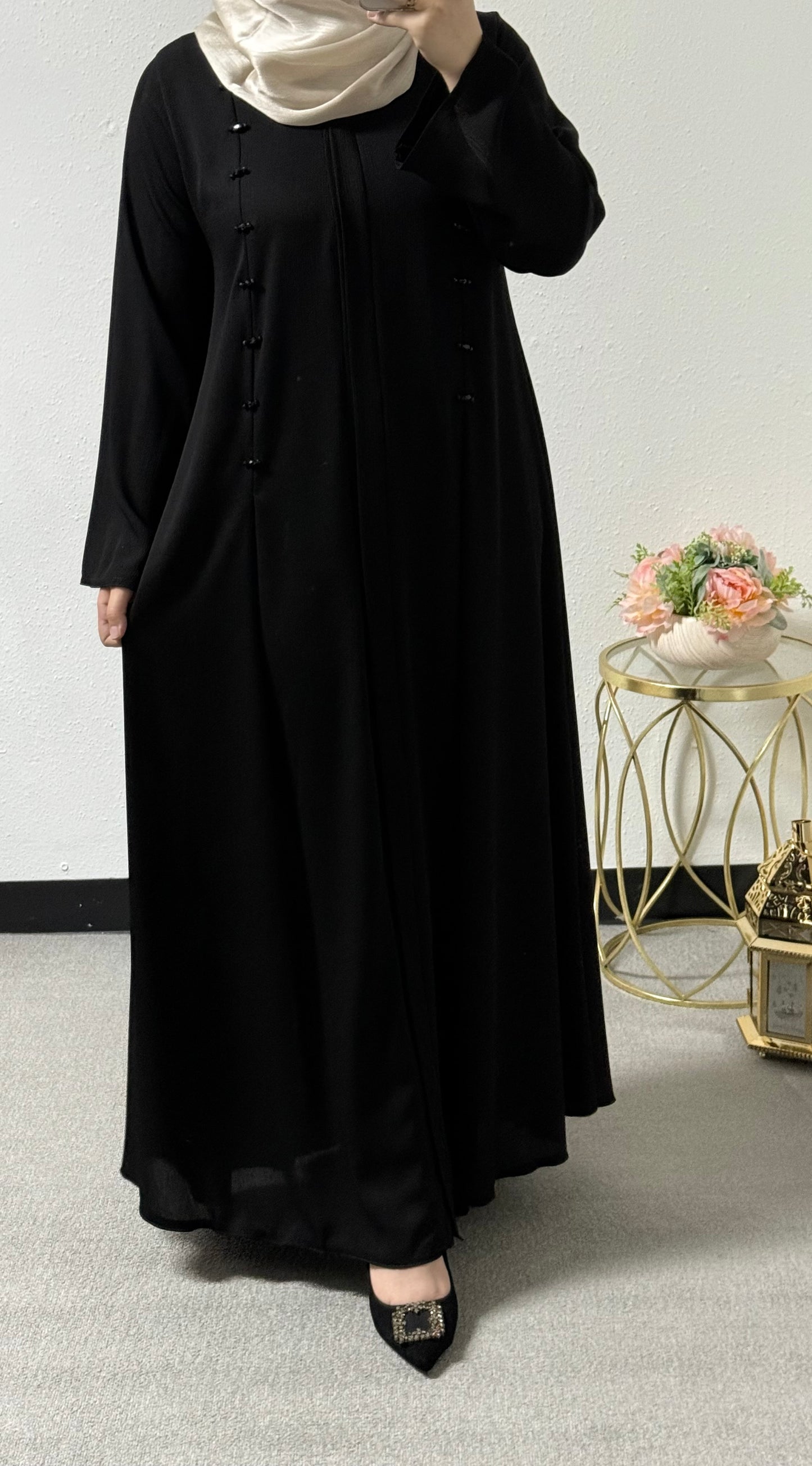 Colorful elegant abaya