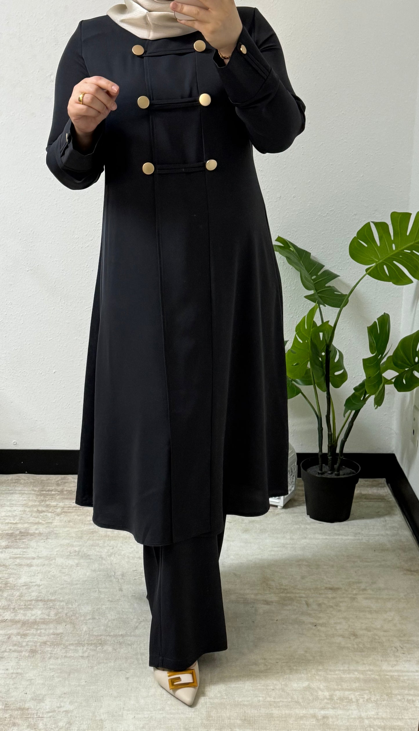 Copper Button Accent Set