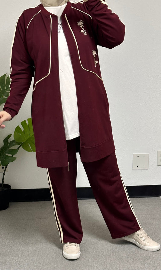 Three piece tracksuit set