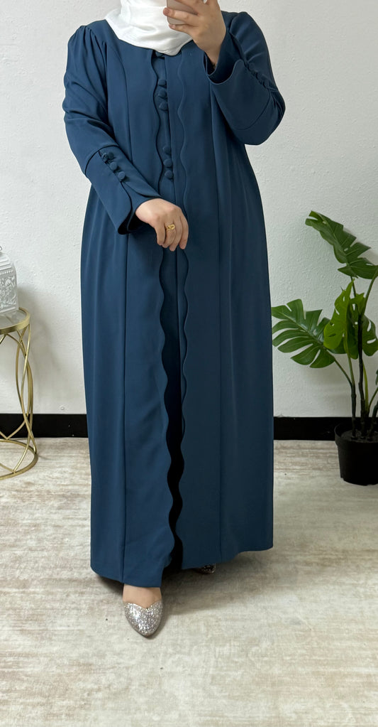 Structured Wave Abaya