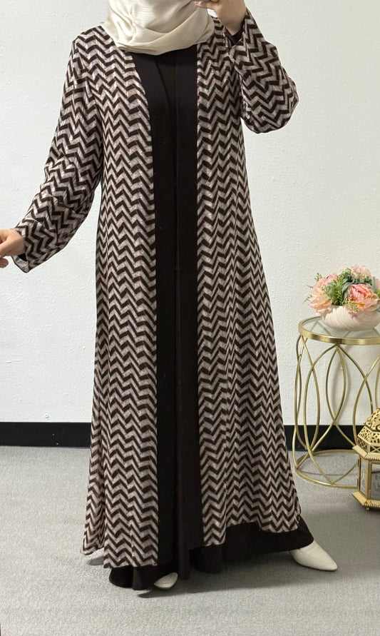 Two piece abaya( plus sizes)