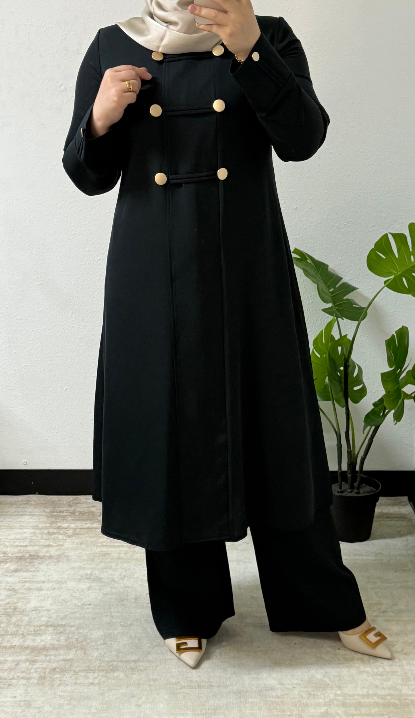 Copper Button Accent Set