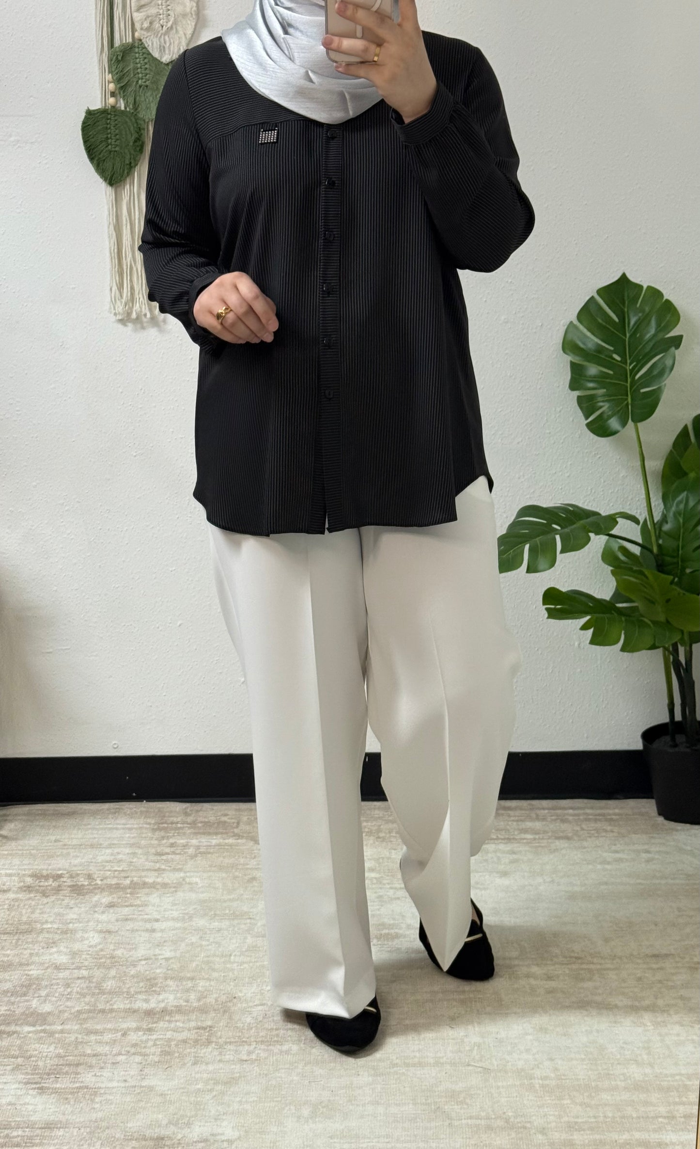 Collar & Lines Shirt