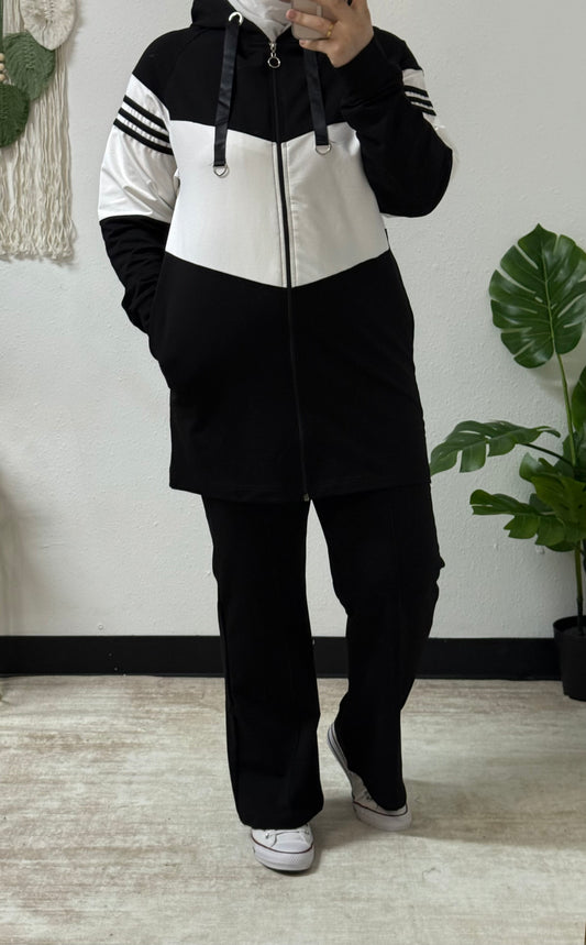 Minimalist Stripe Tracksuit