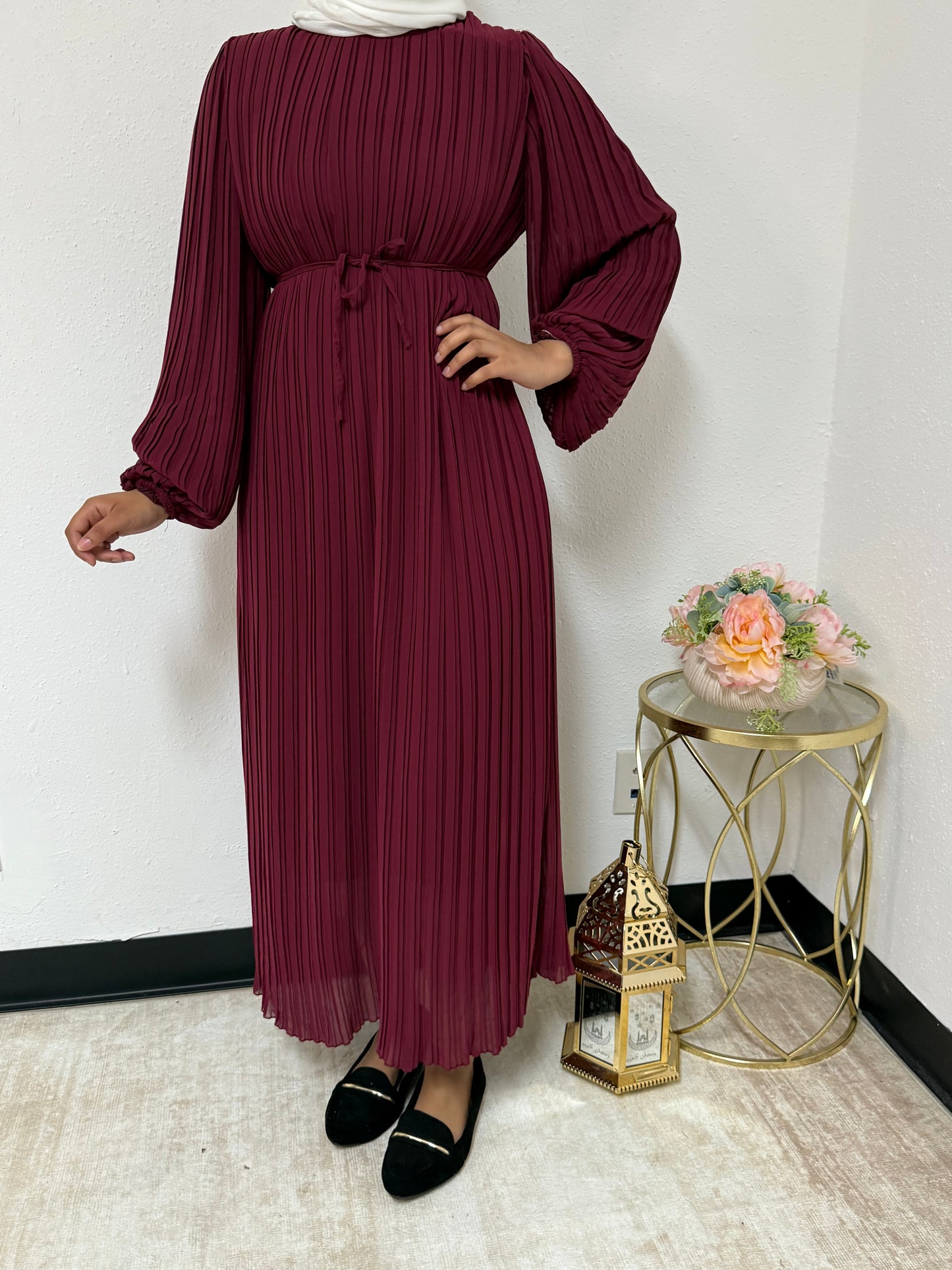 Modest Crinkle Dress