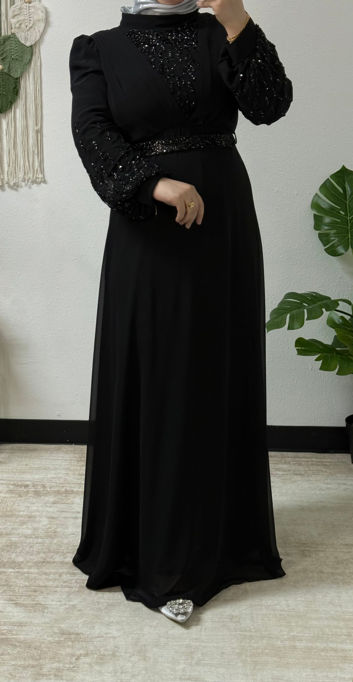 Modern sparkle dress