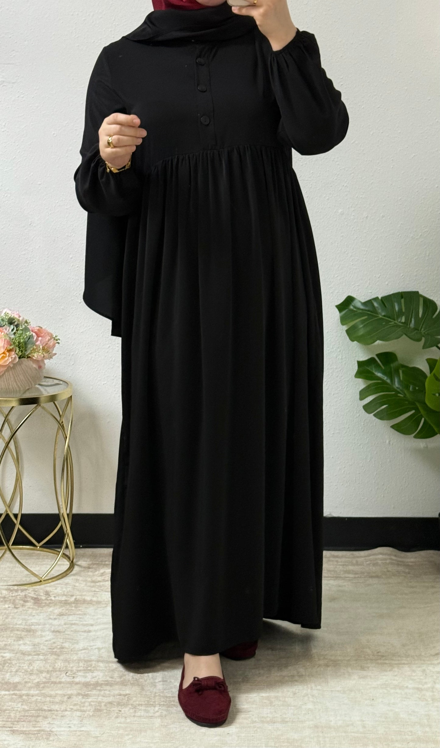 Butterfly style cape dress