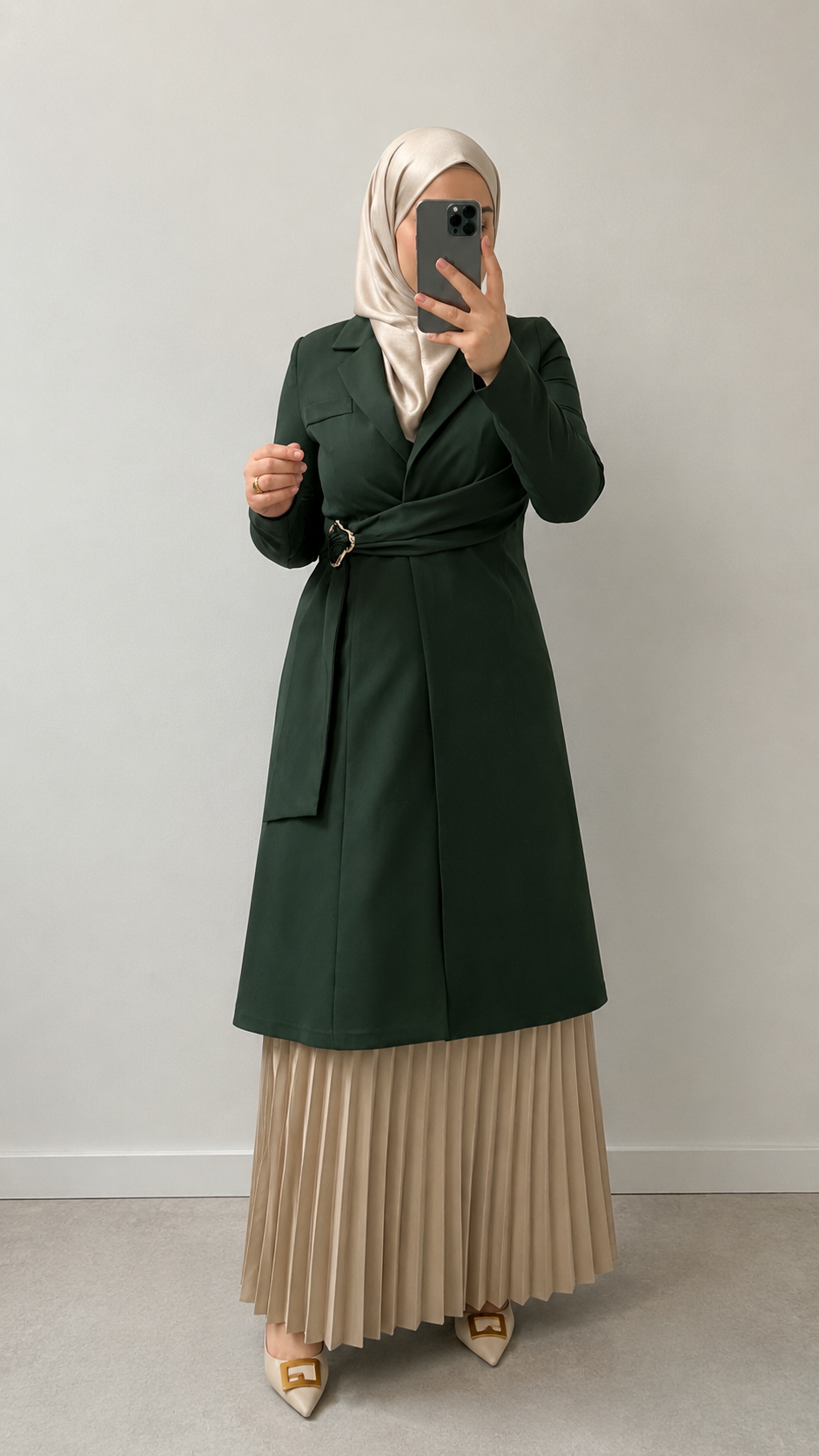 Trench Coat Style Set