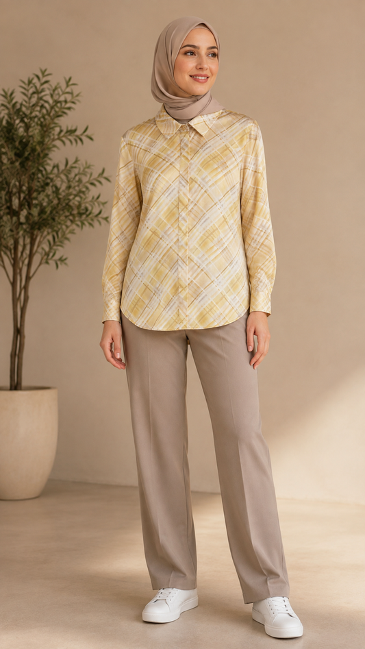 Silk Pattern Shirt