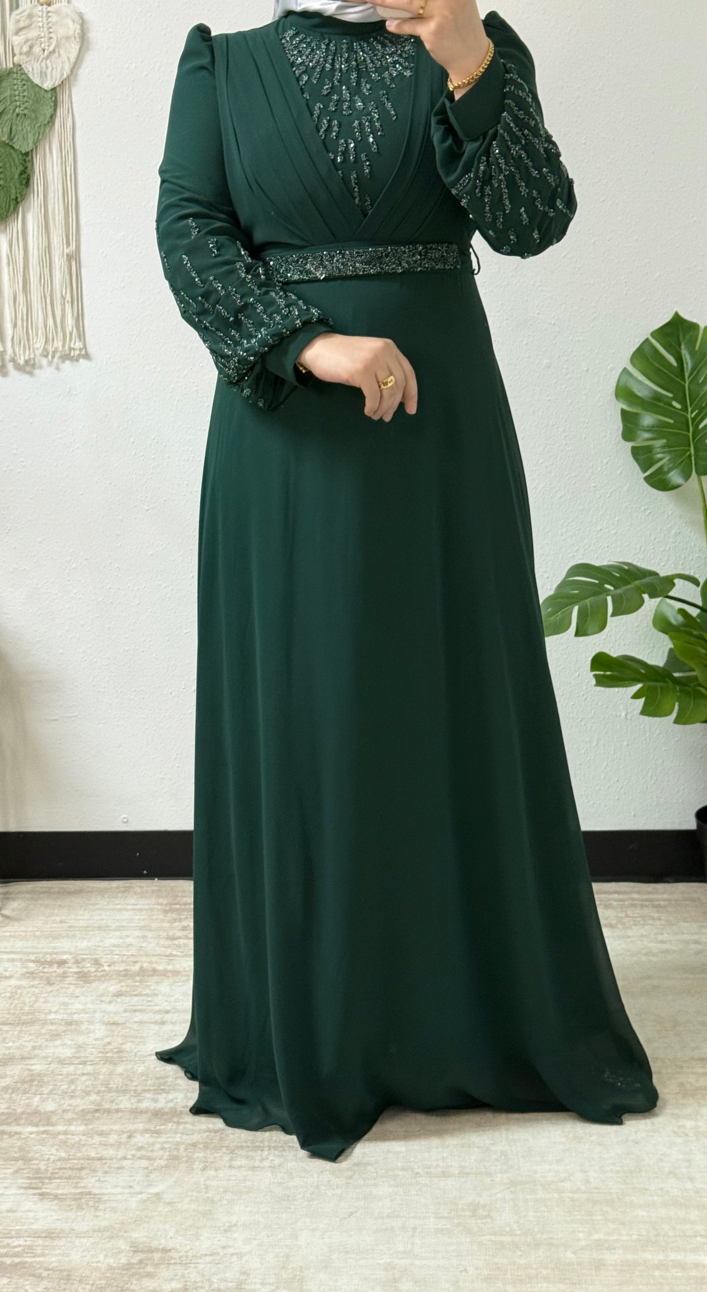 Modern sparkle dress