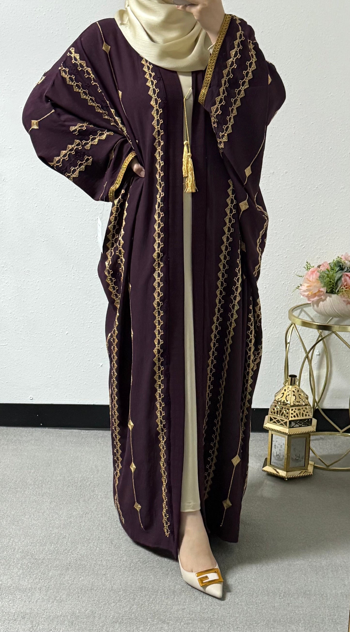 Ramadan Embroidered Abaya