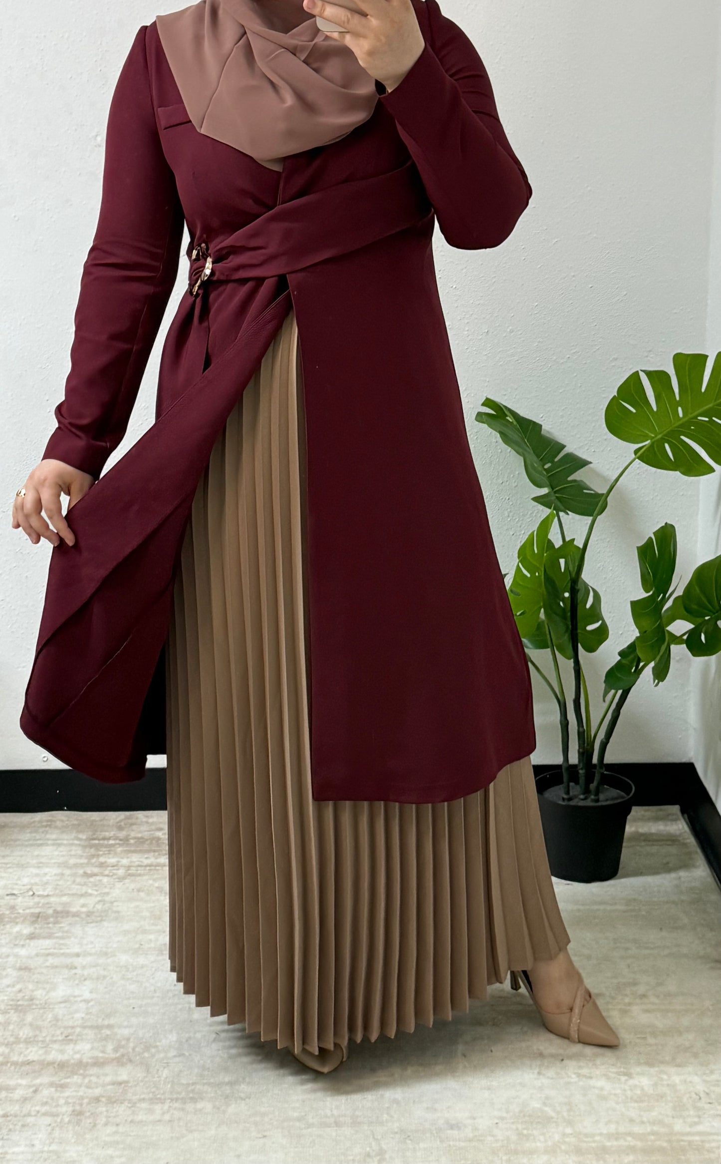 Trench Coat Style Set