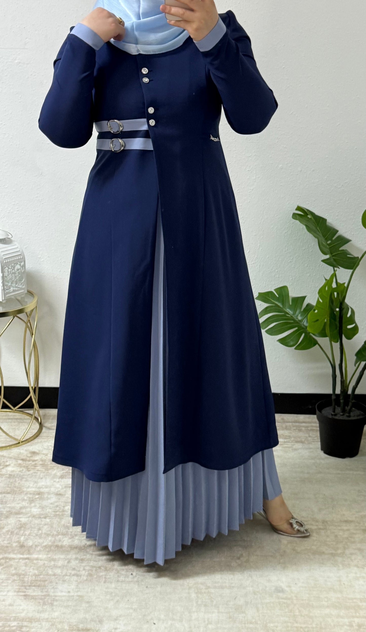 Two-Piece Belt Detailed Set