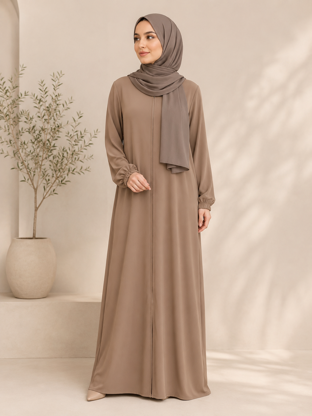 Soft Colored Abaya’s
