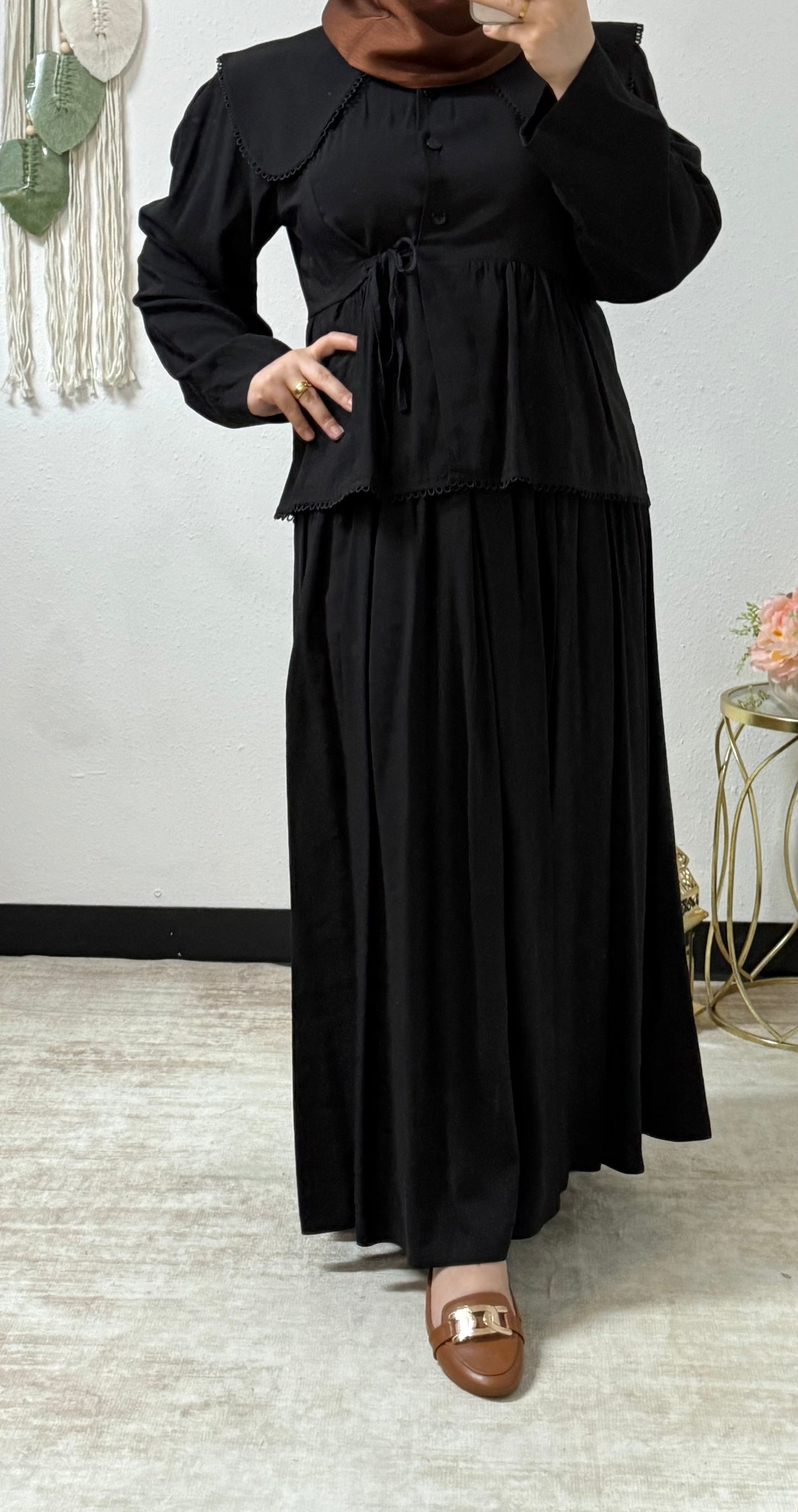 Two-Piece Vintage Style Set