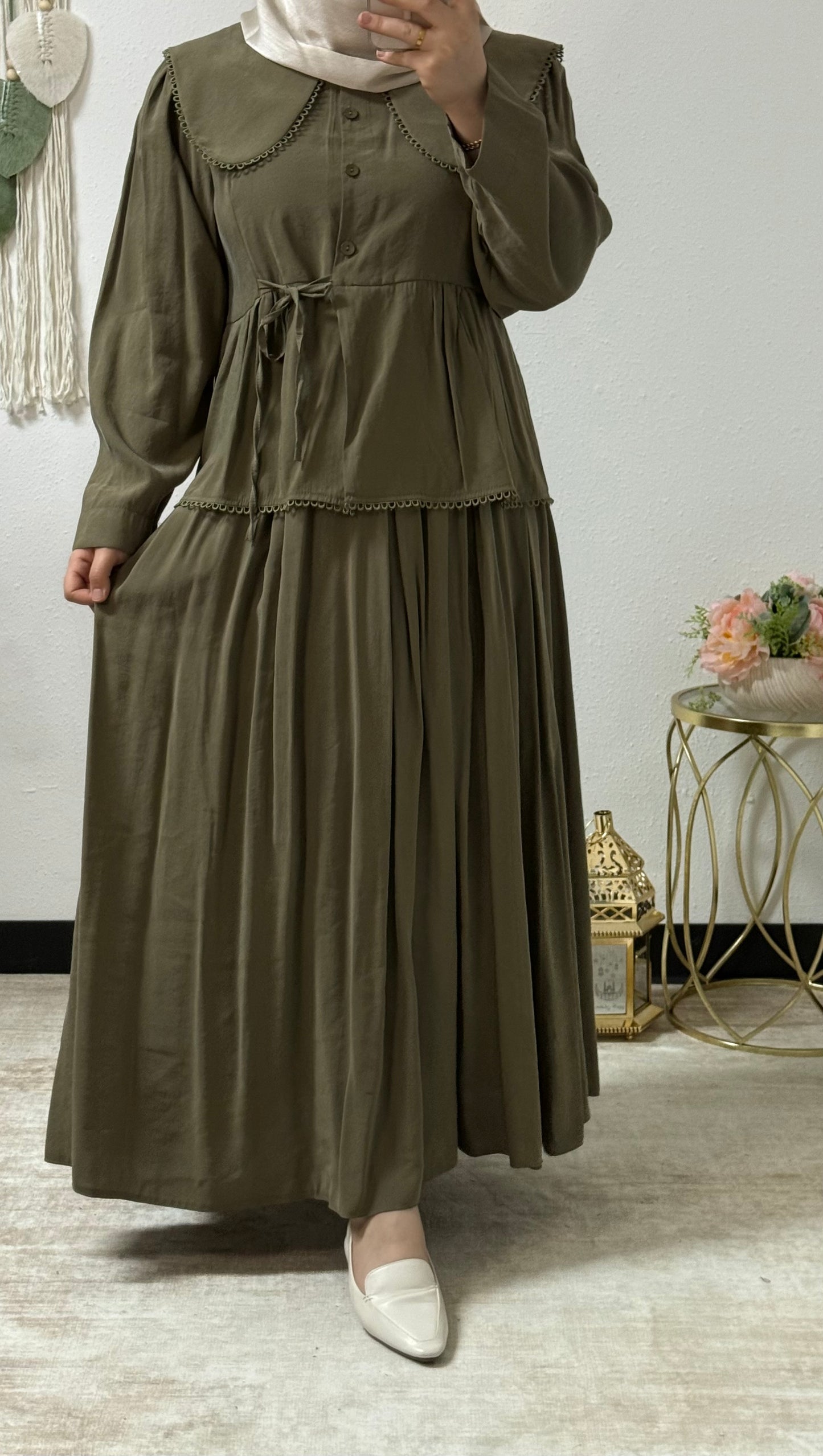 Two-Piece Vintage Style Set