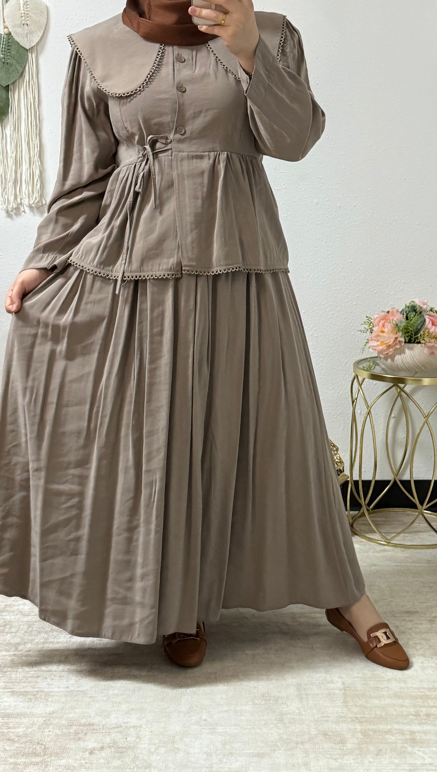 Two-Piece Vintage Style Set