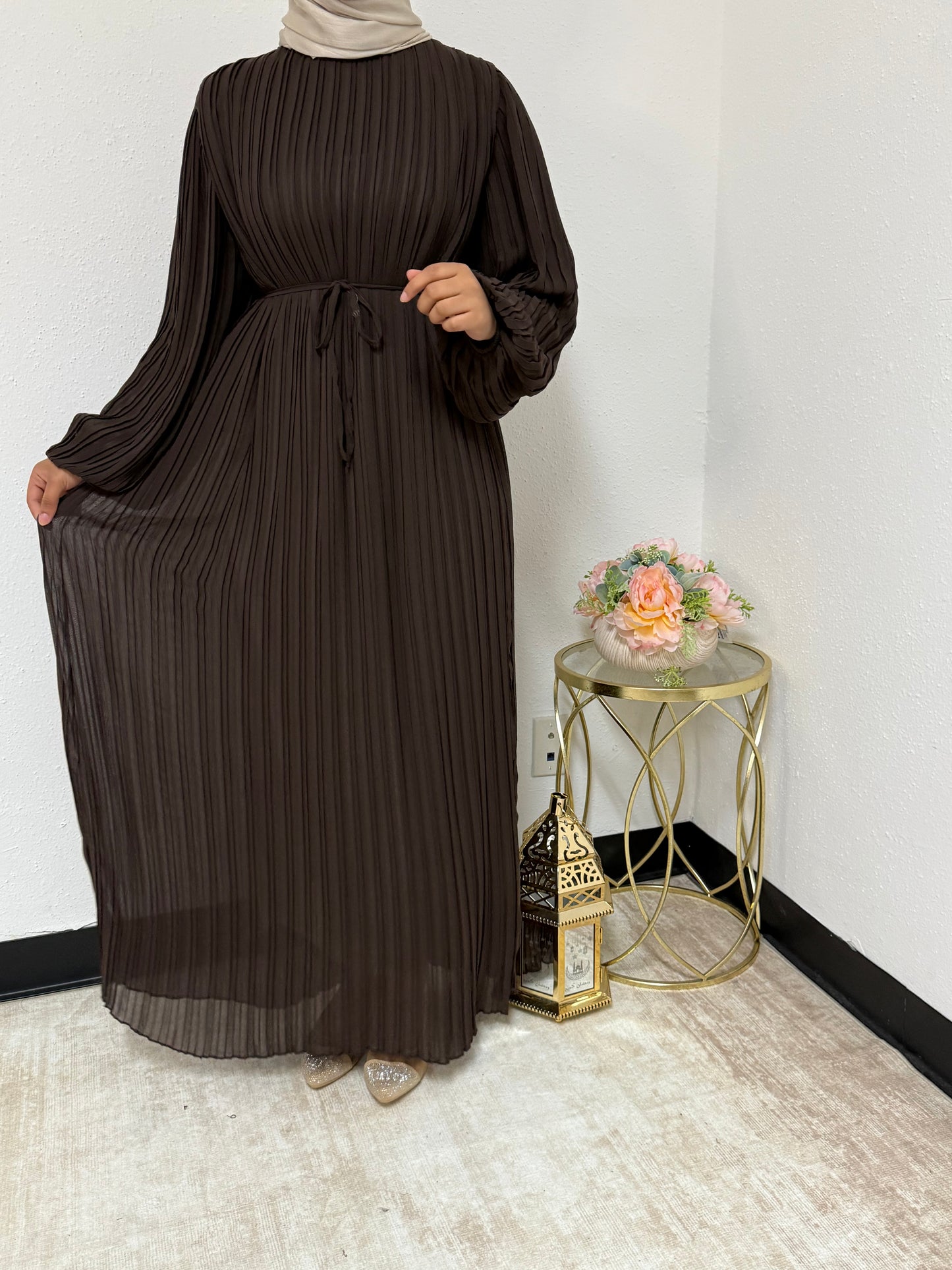 Modest Crinkle Dress