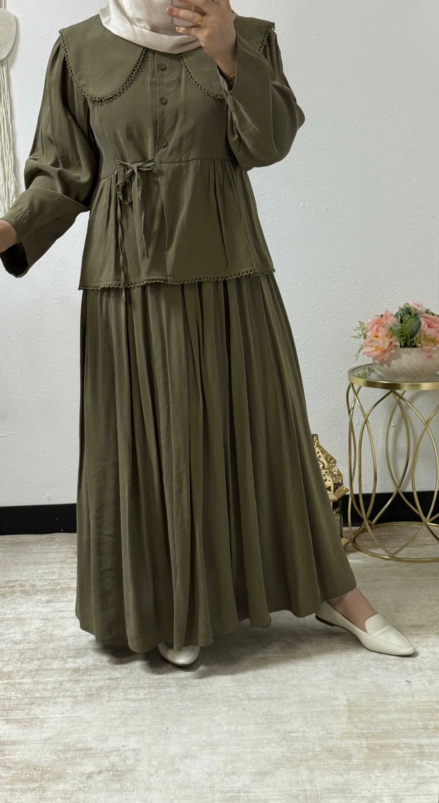 Two-Piece Vintage Style Set