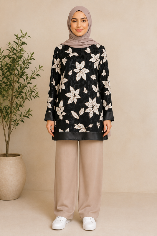 Textured Print Shirt