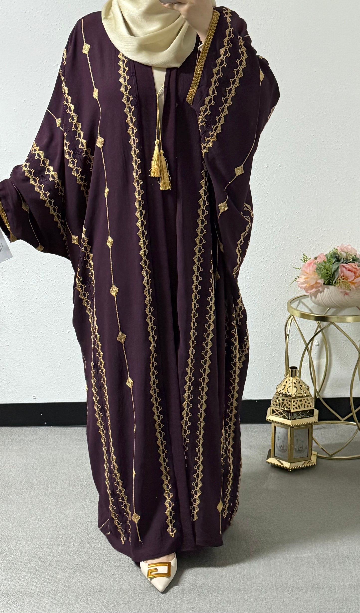 Ramadan Embroidered Abaya