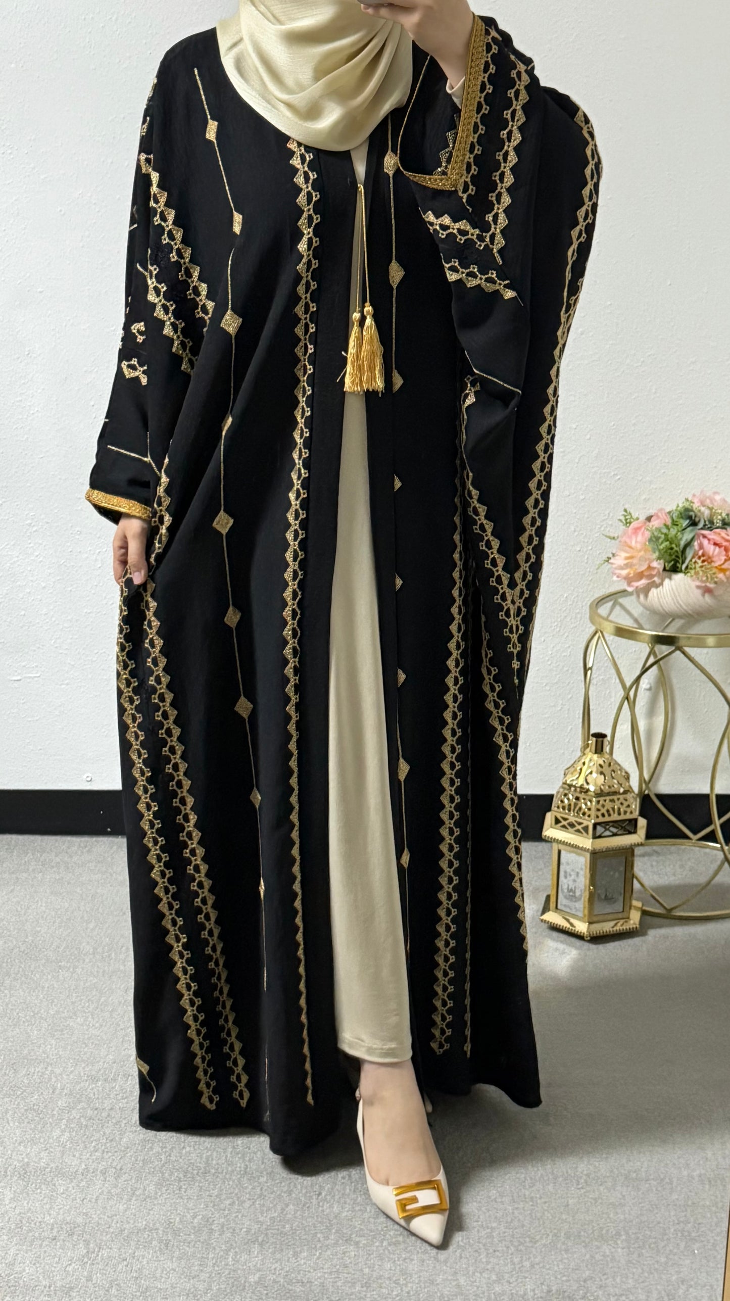 Ramadan Embroidered Abaya