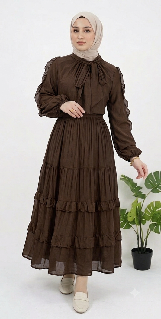 Linen Ruffled Set