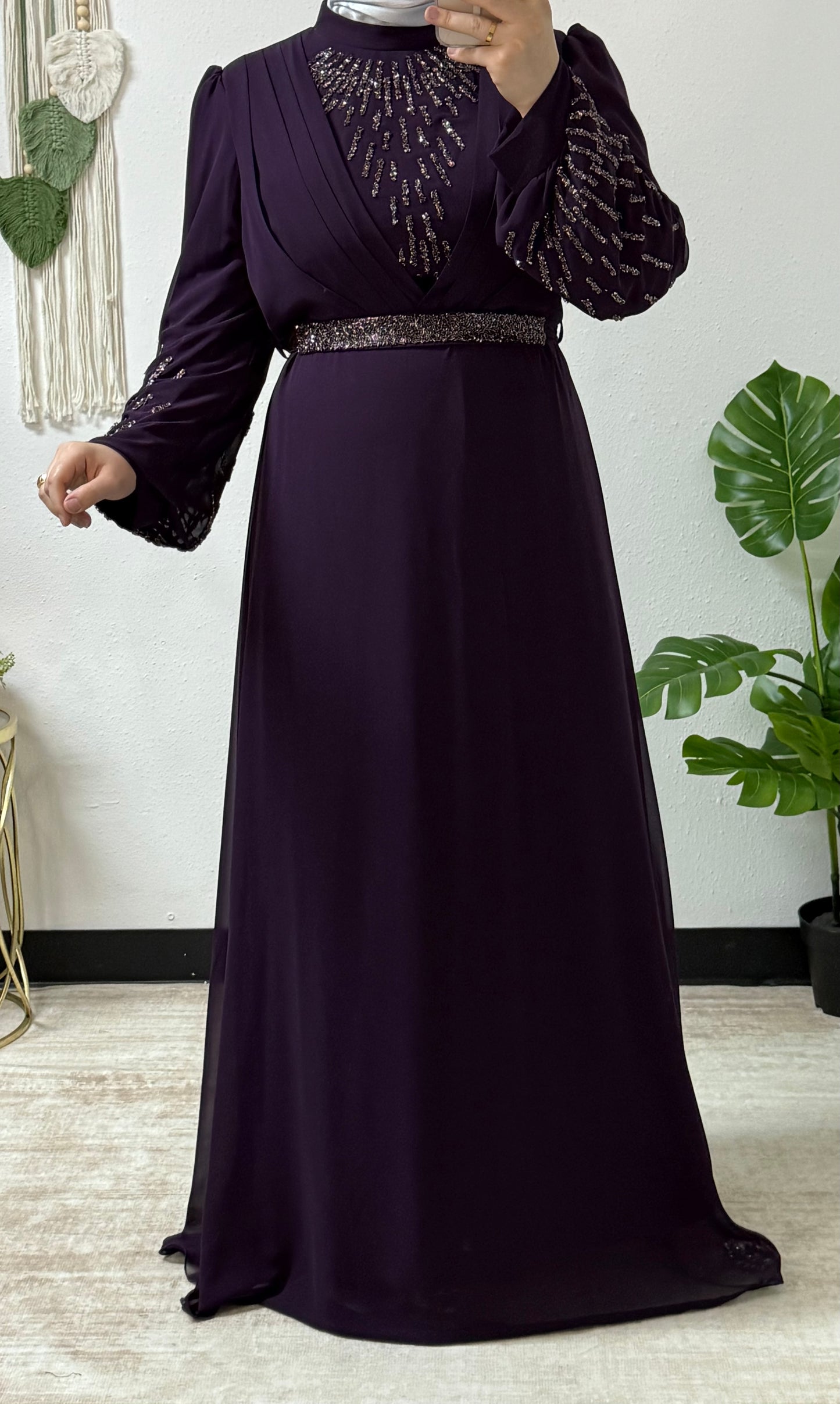 Modern sparkle dress