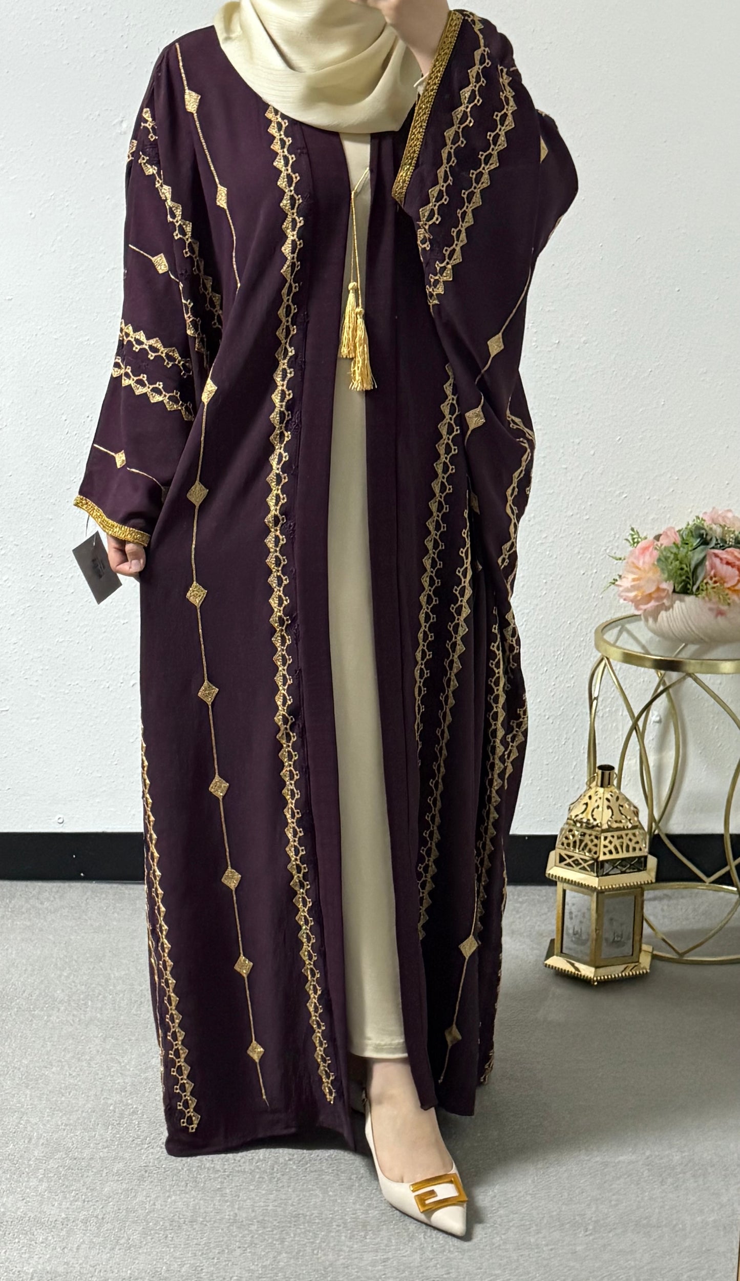 Ramadan Embroidered Abaya