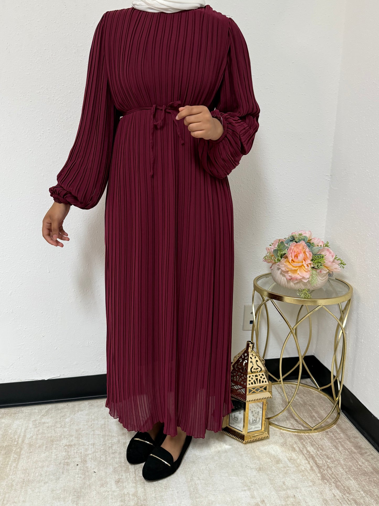 Modest Crinkle Dress